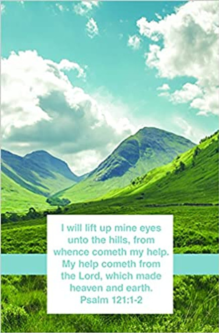 I Will Lift Up Mine Eyes, Psalm 121: 1-2 | Bulletin