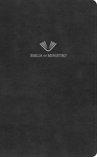 Biblia Del ministro RVR 1960 | Piel Fabricada Negro