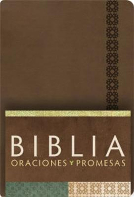 Biblia RVC Oraciones Y Promesas Piel Canela Con Indice