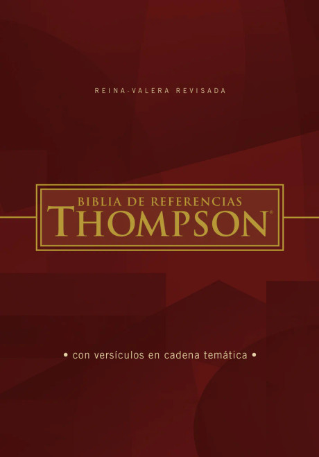 Biblia De Referencias Thompson RVR, PJR, Tapa Dura
