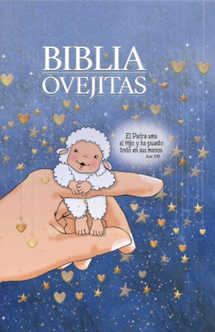 Biblia Ovejitas NVI  | Tapa Dura Azul