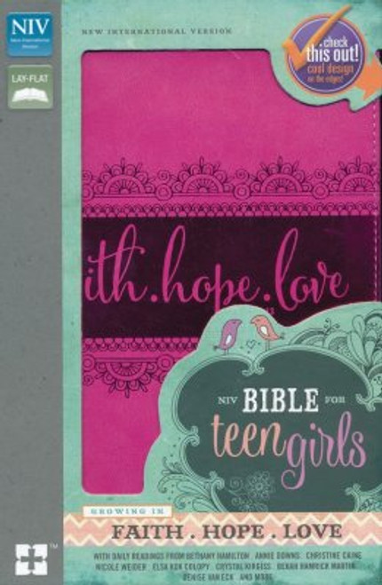 NIV Bible For Teen Girls | Soft Leather Look Pink