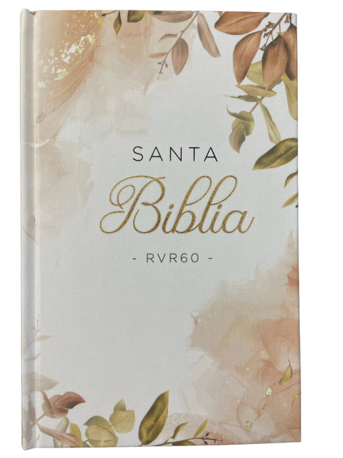 Biblia Letra Grande Tamano Manual 12 Pts. | Tapa Dura Hojas de Otoño