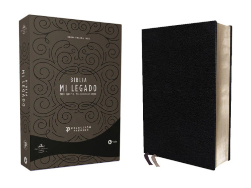 Biblia Mi Legado, Colección Premier, Negro, RVR60 Una Columna, Interior a dos colores
