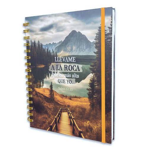 Libreta Llevame a la Roca que es mas alta que yo