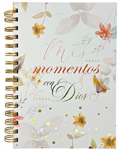 Libreta devocional mis momentos con Dios Aquarela-Abstracto