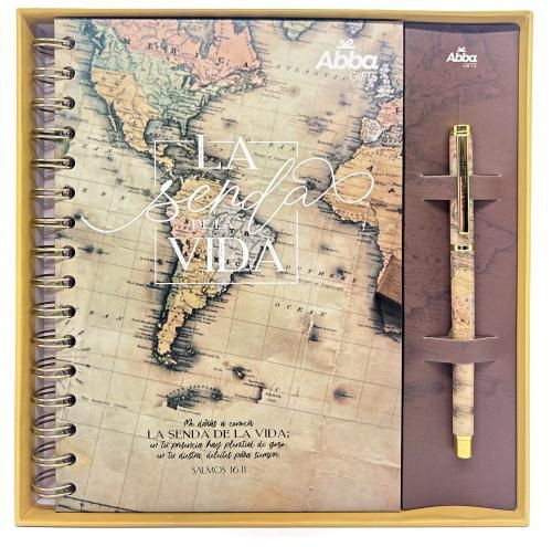 Paquete de Libreta con Boligrafo, La Senda de la Vida, Salmo 16:11