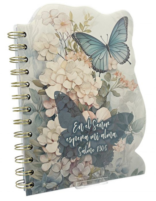 Libreta Troquelada con Anillas - En el Señor espera mi alma, Salmo 130:5