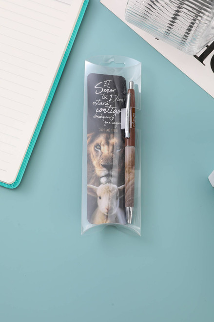 El Señor, tu Dios, estara contigo. Pack separador + boligrafo