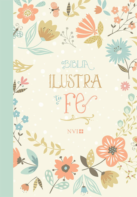 Biblia NVI, Ilustra tu fe, Piel especial, Floral