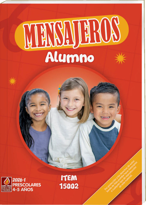 Mensajeros Alumno Español / Pre-Escolares 4-5 años 15002