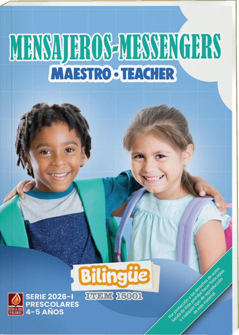 Mensajeros Maestro Bilingue / Pre-Escolares 4-5 años  15001