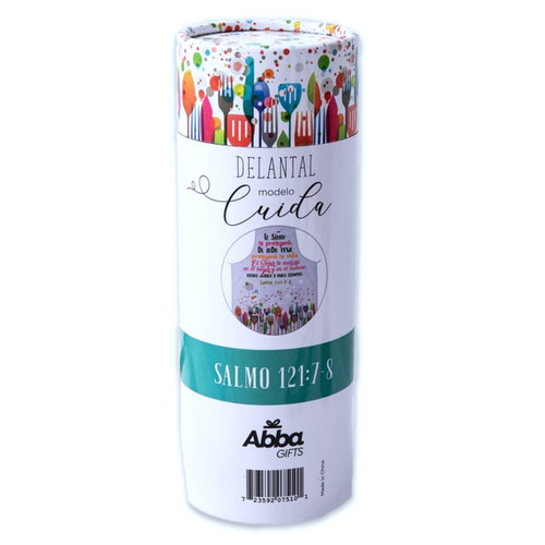 Delantal Modelo Cuida: El Señor te progetera - Salmos 121:7-8