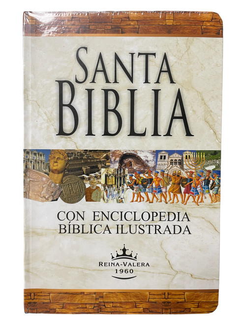 Biblia Con Enciclopedia Biblica Iilustrada RVR60  | Tapa Semi Flexible