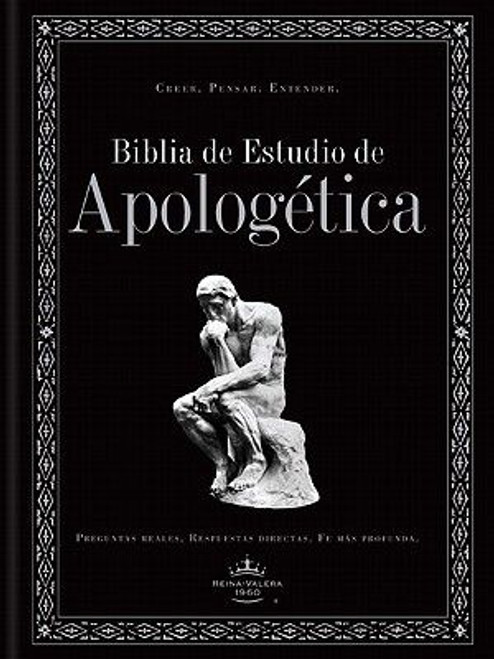 Biblia de Estudio de Apologetica RVR 1960 | Tapa Dura