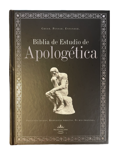 Biblia de Estudio de Apologetica RVR 1960 | Tapa Dura