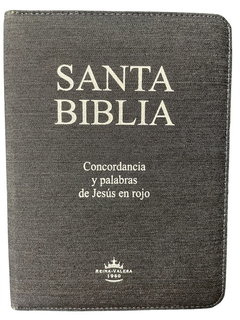 Biblia Letra Gigante 14 Pts. Con Indice y Cierre Verde RVR60 | Blue Jean