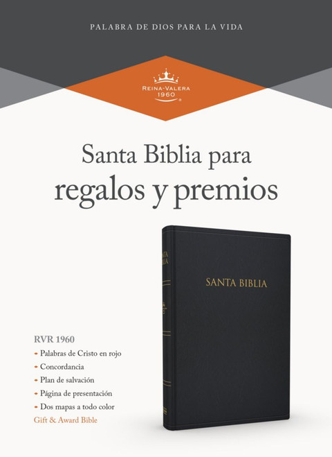 Biblia Regalos y Premios RVR 1960  | Imitación Piel  Negro