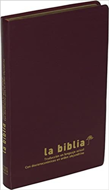 Biblia Traduccion Lenguaje Actual Con Deuterocanonicos | Imitacion Piel Rojo