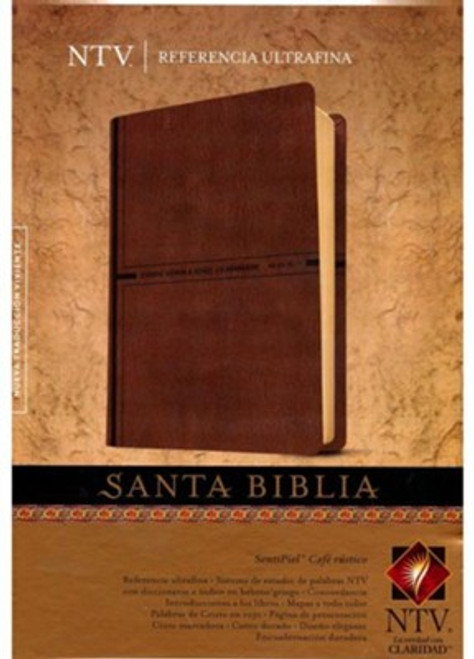 Biblia NTV Ultrafina Con Referencias  | SentiPiel Cafe