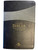 Biblia Letra Grande Tamano Manual 12 Pts Con Indice | Imitacion Piel Negro-Gris