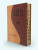 Biblia Letra Gigante RVR 1909, Simil Piel Crema-Marron Con Indice