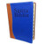 Biblia Letra Grande RVR 1960, Simil Piel Marron-Azul Con Indice