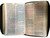 Biblia Tamano Manual Letra Gigante con cierre RVR 1960 | Imitacion Piel TRI TONO BEIGE CAFE CLARO NEGRO