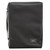 Black Poly-canvas Value Bible Cover with Ichthus Patch - Medium