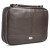 Two-fold Brown Faux Leather Organizer Bible Cover (MEDIUM)