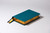 Biblia Reina Valera 1960, Deluxe, Piel Genuina Turquesa