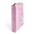 Biblia letra grande 11 Puntos, Simil Piel Rosa-Floral con indice y cierre
