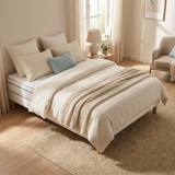 Cloud One Set and White Sommier - Bed with Mattress