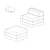 Sofá Modular 1 Lugar + Puff Convertível Bouclette