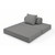 Canapé modulable 2 places convertible Bouclette