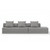 Sofá Modular 3+2 Lugares Convertível  Bouclette
