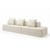 Sofá Modular 3+2 Lugares Convertível  Bouclette