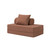 Canapé modulable 2 places convertible  Unicolore