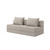 Canapé modulable 3 places convertible  Unicolore