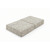Sofá modular con puf convertible  de tweed