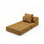 Sofá modular de un asiento convertible  de tweed
