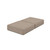 Canapé modulable avec pouf, convertible, en velours, modèle standard