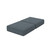 Canapé modulable avec pouf, convertible, en velours, modèle standard