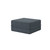 Canapé modulable avec pouf, convertible, en velours, modèle standard