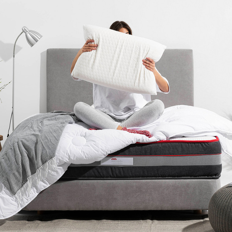 Matelas de luxe en gel - ressorts ensachés