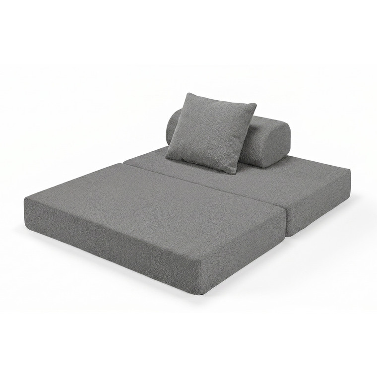 Canapé modulable 2 places convertible Bouclette