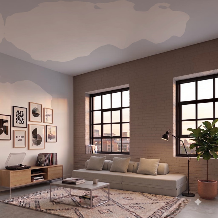 Sofá Modular 3+2 Lugares Convertível  Liso