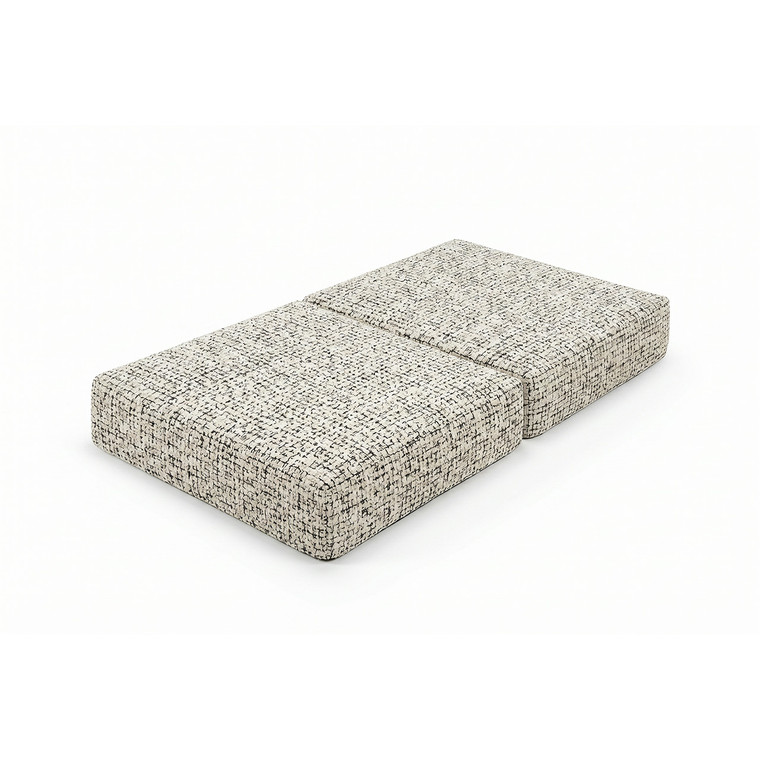 Sofá Modular Puff Convertível  Tweed