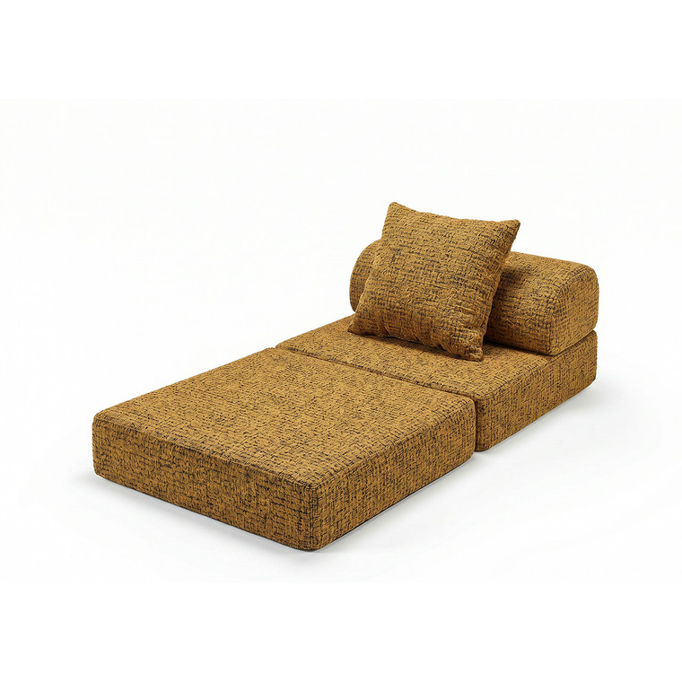 Sofá Modular 1 Lugar Convertível  Tweed