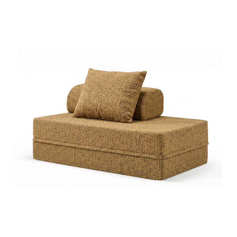 Sofá Modular 2 Lugares Convertível Tweed